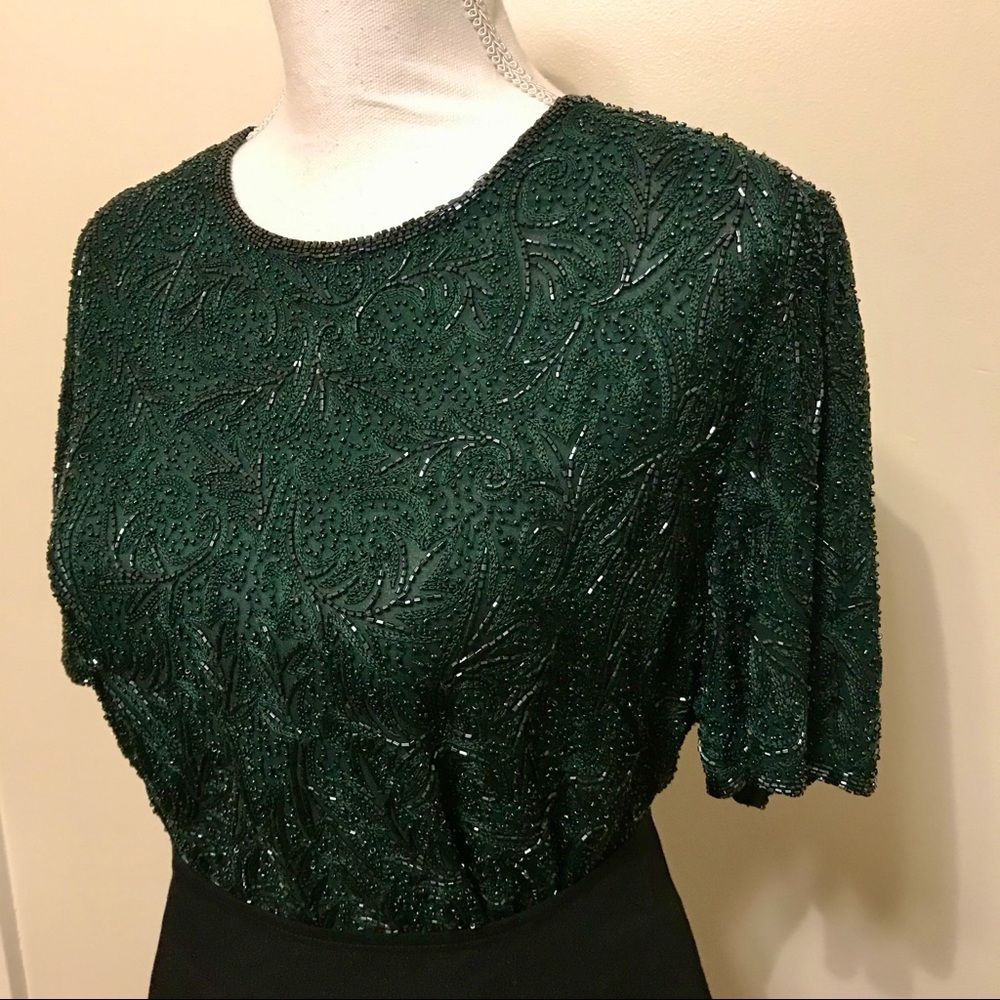 Vintage Peter Nygård Beaded Top